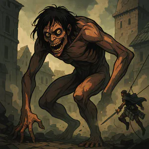Thumbnail for Abnormal Titan Behavior Pattern Generator (Attack on Titan)