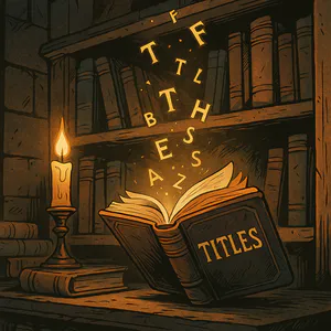 Thumbnail for Book Title Generator