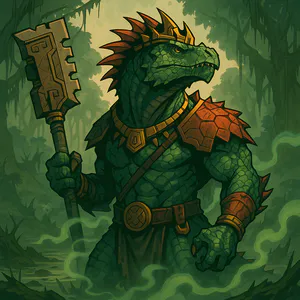 Thumbnail for Generador de nombres Lizardmen (Warhammer)