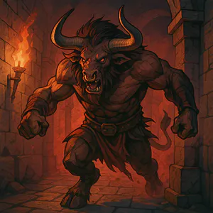 Thumbnail for Minotaur Name Generator (Magic: The Gathering)