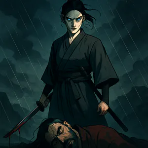Thumbnail for Revenge Quest Title Generator (Blue Eye Samurai)