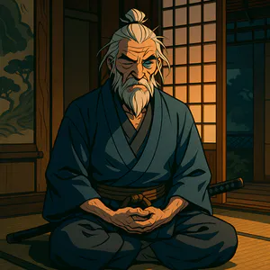 Thumbnail for Samurai Proverb Generator (Blue Eye Samurai)