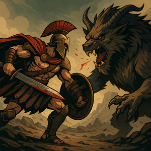 Thumbnail for Générateur de noms de guerrier spartiate (God of War)