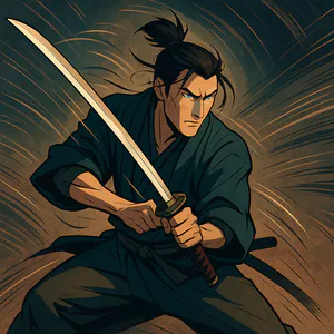 Thumbnail for Sword Style Generator (Blue Eye Samurai)