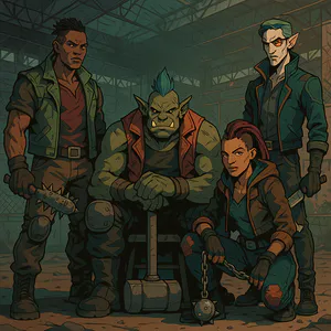 Thumbnail for Urban Brawl Team Name Generator (Shadowrun)
